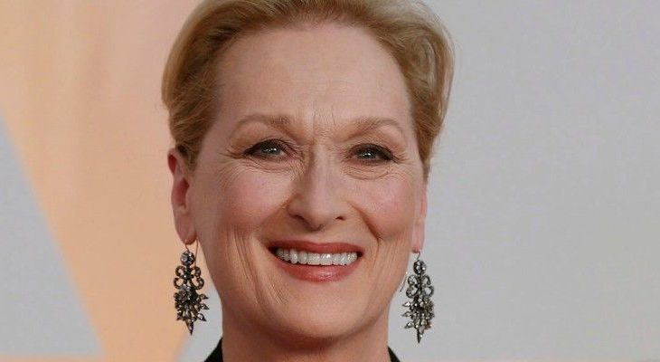 Meryl Streep, un drink in accappatoio per festeggiare Sondheim