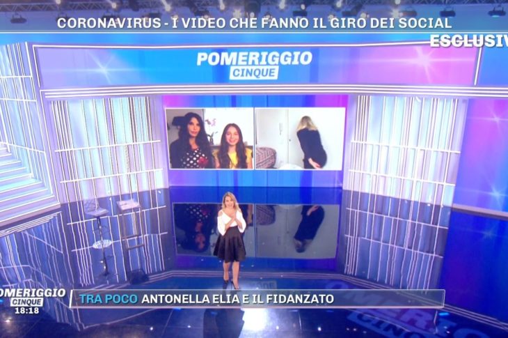 Pomeriggio 5, imprevisto per Eleonora Giorgi che non sa di essere in collegamento