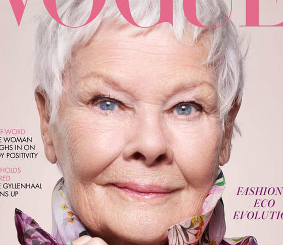 Judi Dench da record, a 85 anni sulla copertina di Vogue