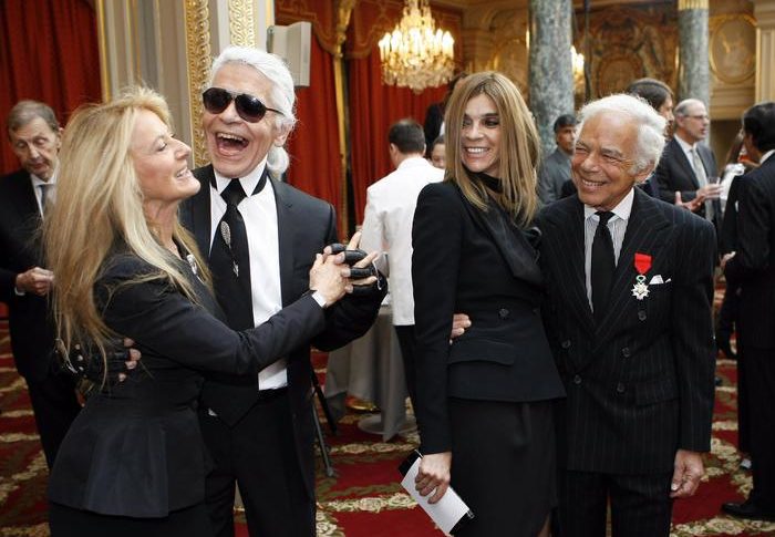 Lagerfeld, Anna Wintour, Galliano..