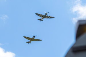 Ai funerali di Vera Lynn, tornano a volare gli Spitfire