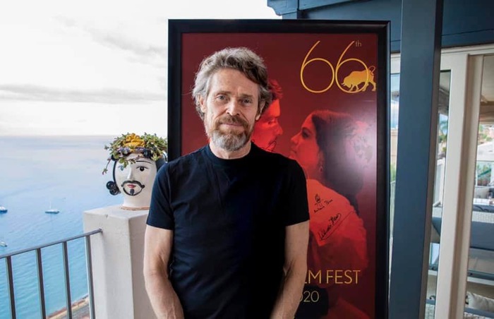 Cinema: Willem Dafoe festeggia compleanno a Taormina