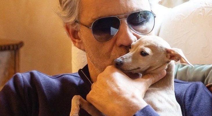 Andrea Bocelli e la morte del cane Pallina: arriva una denuncia per abbandono