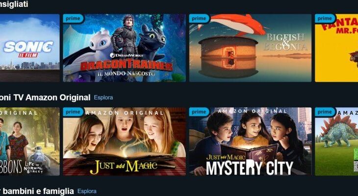 I migliori film e serie TV per bambini e ragazzi su Amazon Prime Video